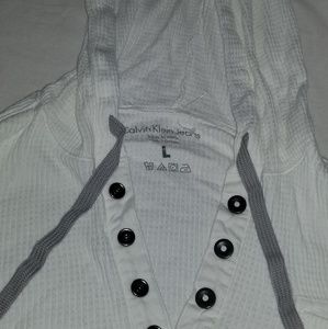 Mens. New.Calvin Klein. Pull over with hood